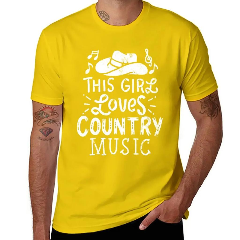 Country Music T-Shirt blacks tees t shirt for men