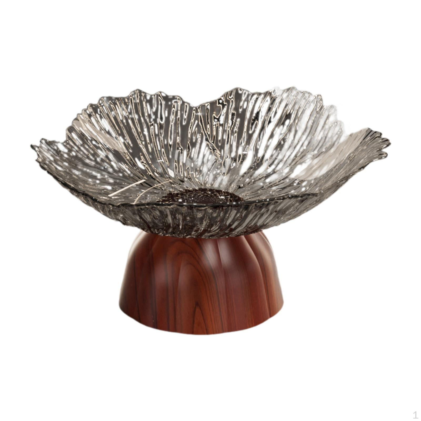 

Bowl Storage Tray with Pedestal, Home Decor, Trendy Portable Candy Plate, Snack Holder for Kitchen