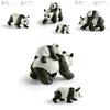 Adorable Pvc Cuddly Panda And Baby Cub Static Model Toy For Animal Lovers