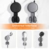 1-4PCS Suction Cup Shower Head Holder ABS Adjustable Strong Adhesive Universal Shower Head Support Reusable No Trace Waterproof
