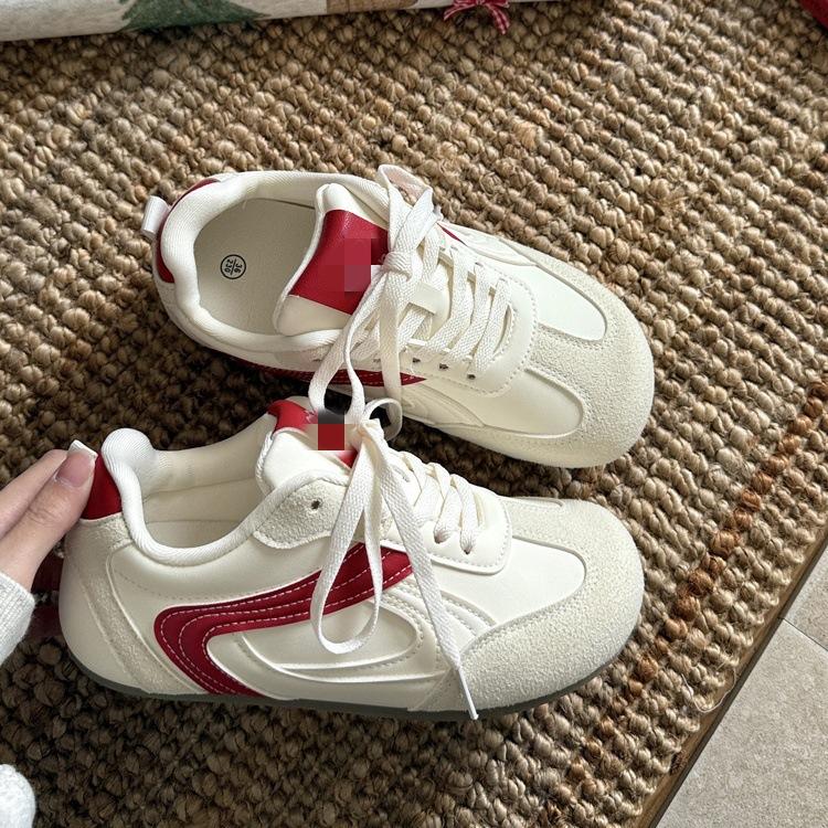 Retro German training shoes women's 2025 autumn new popular versatile little white shoes ins trendy casual board shoes women's shoes
