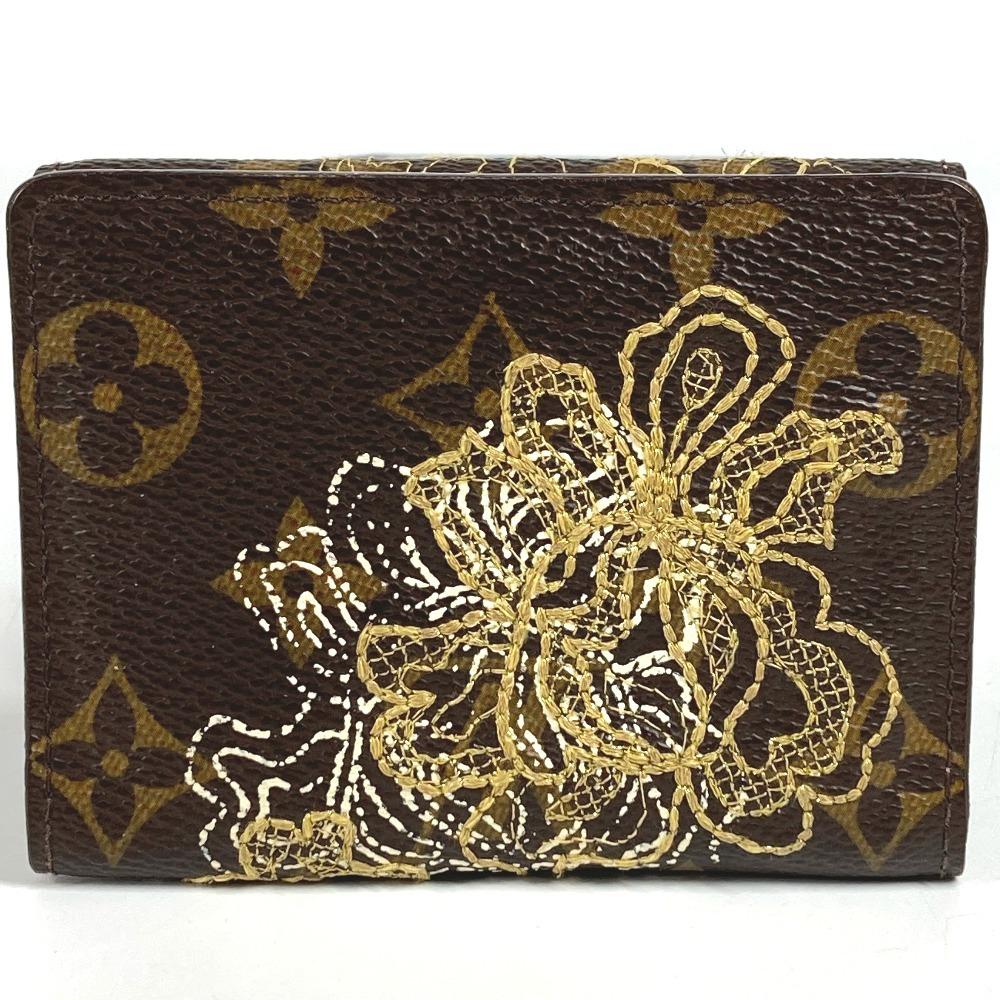 Louis Vuitton M95391 Monogram Danteel Embroidery Ludlow Compact wallet