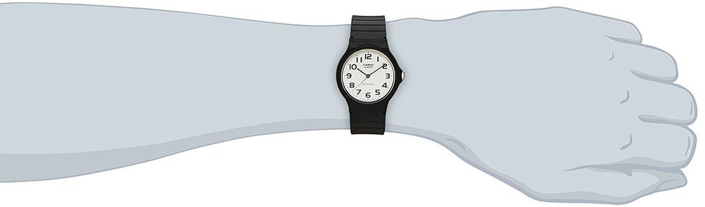 Casio Štandardné pánske hodinky, biele, MQ-24-7B2LLJF