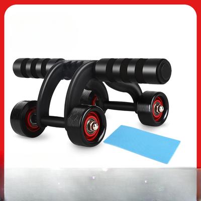 Rolă abdominală multifuncțională de uz casnic Roată abdominală cu patru roți Bărbați și femei Antrenament pentru talie subțire Fabrică de echipamente de fitness pentru mușchii abdominali