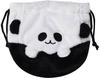 Ippinsha Gyutto Drawstring 180 x 50 x Panda 47516 Onigiri-san Bag, 165mm, Design,
