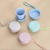 Outdoor Retractable Travel Coffee Cup Wheat Straw Made Telescopic Folding Teacups Portable Activities Folding Water Cups