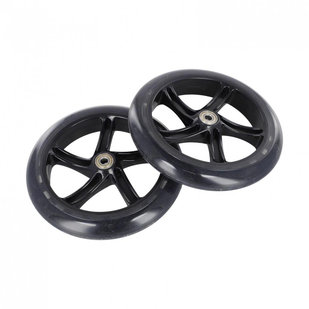 Ruote Silenziose in PU Resistenti all'Usura Pattini a Rotelle Ruota Scooter Ruota Carrello Carrello