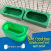 Bird-Proof Food Dispenser & Drinker for Mynas, Thrushes, Parrots, and White-Eyes