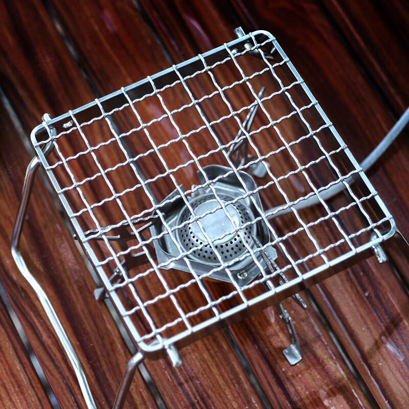 CENLOON Outdoor Camping Stainless Steel Mesh Stove Stand