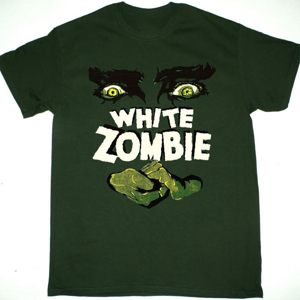 

NEW White Zombie Band Forest Green T Shirt All Size S to 5XL Gift Fan KK492 Unisex T-Shirt L