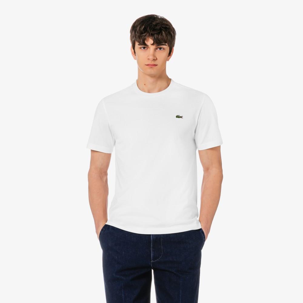 [lacoste] Men s Basic Crew Neck Short Sleeve T-Shirt TH380E-56G001 3