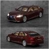 Toyota Lexus LS500H Limousine Simulation Diecast & Toy Vehicles Sounds & Light Pull Back Car 1:32 Alloy Model Gifts For Children