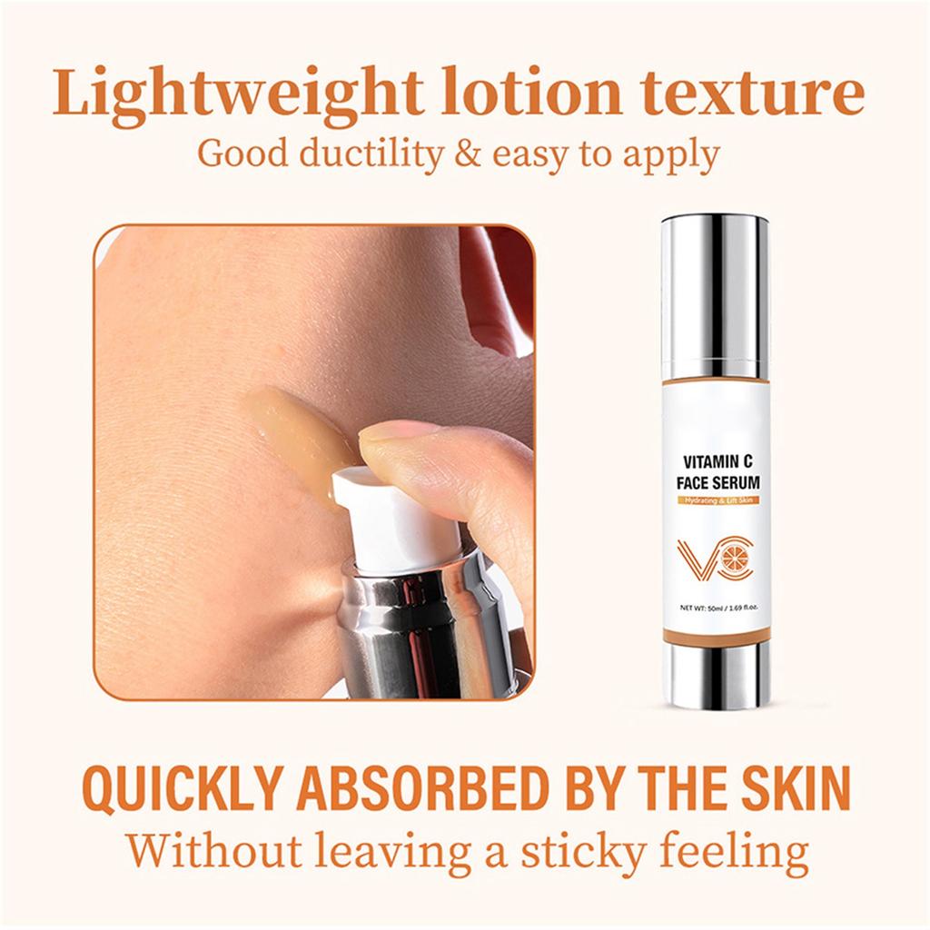VC Serum 50ml Moisturizing And Brightening Facial Hydrating And Moisturizing Serum