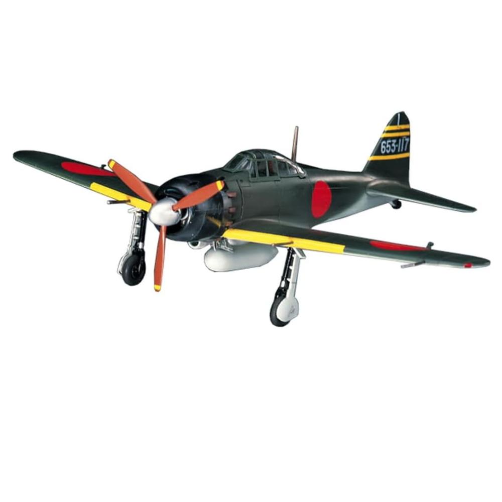 Hasegawa Imperial Japanese Navy Mitsubishi A6M5 Zero Fighter Type 52 Plastic Model Kit D22 1/72