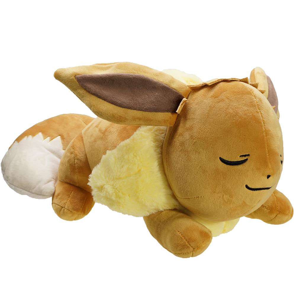 New Plush Stuffed Animals Hobby Collectibles Toys Soft About 43 cm Cute gift Boy Girl Eevee Evoli Sleep