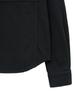 NOIRER Cotton Whipcord Washed Crop Shirt (Black)