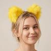 Artificial Gothic Headband Furry Cosplay Headband Artificial Cosplay Lolita Ears Headwear  Photo