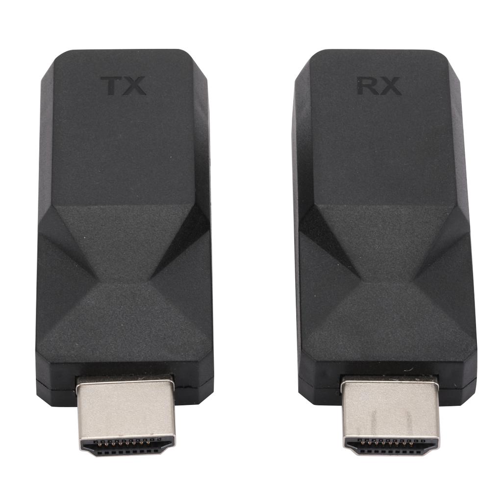 Ruition Support HDCP 1080P RJ45 LAN Network 4K for Extender 30M V1.4 CAT5E/CAT6 Ethernet Converter
