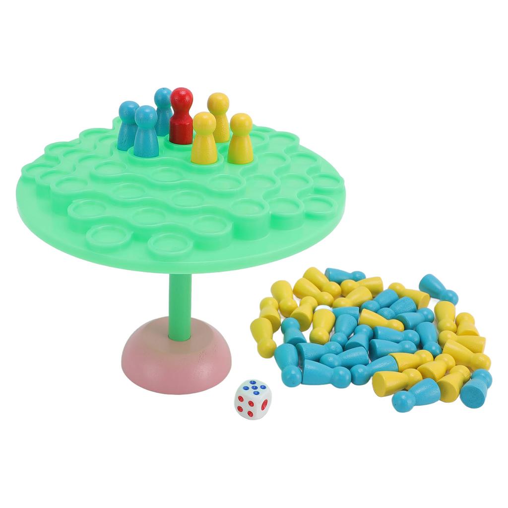 Balance Tree Toy Game Children Birch Wood Stackable Balanced Tree Board Game Toy for Home