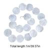 1PC Wedding Decor Shell Ornaments Transparent Shell Eco-Friendly White Craft Supplies Wind Chimes Home Lighting 1m