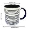 350ML Hidden Message Coffee Mug Gift for Work Bestie Coffee Mug Modern Coffee Cups Lover Gift for Coworkers Work Besties