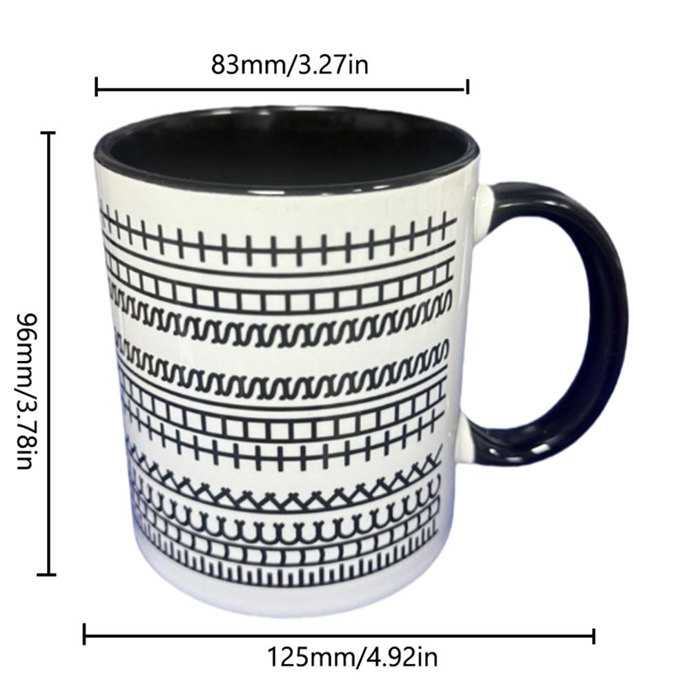 350ML Hidden Message Coffee Mug Gift for Work Bestie Coffee Mug Modern Coffee Cups Lover Gift for Coworkers Work Besties
