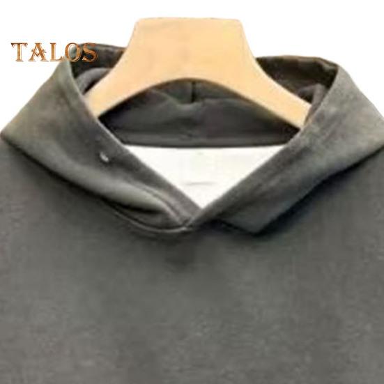 Winter Couple Hoodie Washed Retro Loose Hooded Pullover Long Sleeve Unisex Top Elastic Cuffs Thick Fall Spring Hoodie
