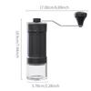 ZISIZ Portable Manual Coffee Grinder with Ceramic Core