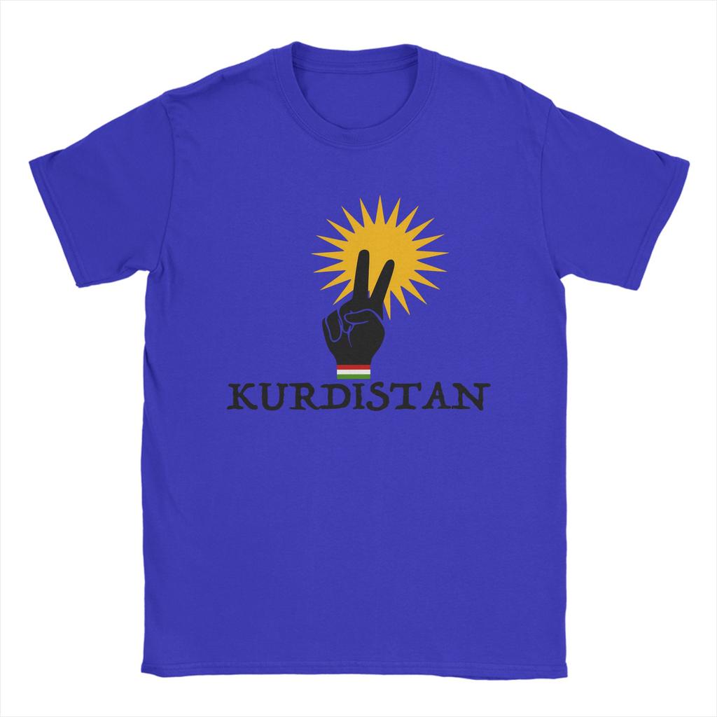 Kurdistan Unisex T Shirt Awesome Tee Shirt Short Sleeve Crew Neck TShirt Pure Cotton Party Tops
