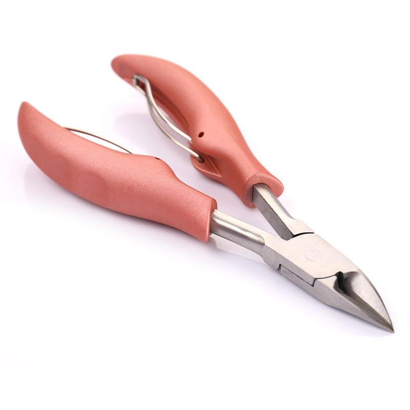 

Ножницы для кутикулы, кусачки для ногтей на ногах, резак для края, маникюрные ножницы, инструмент-плоскогубцы розового золота