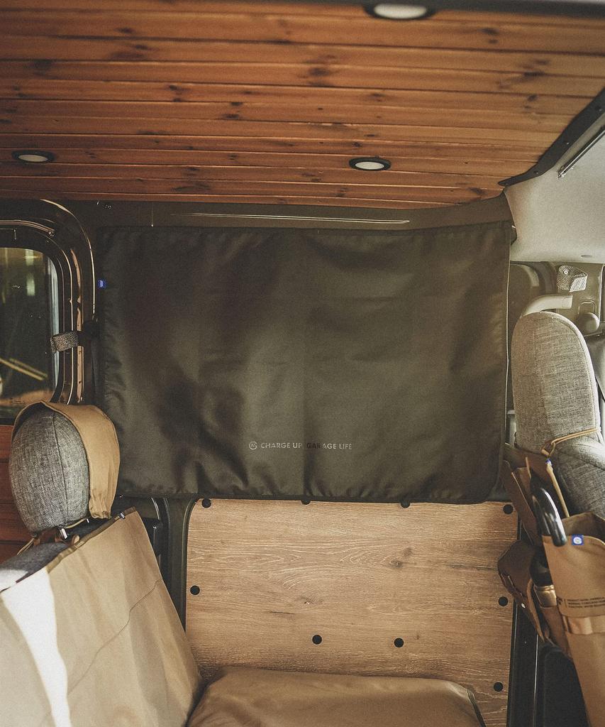 GORDON MILLER Car Cordura Magnet Curtain Olive Drab 1709736