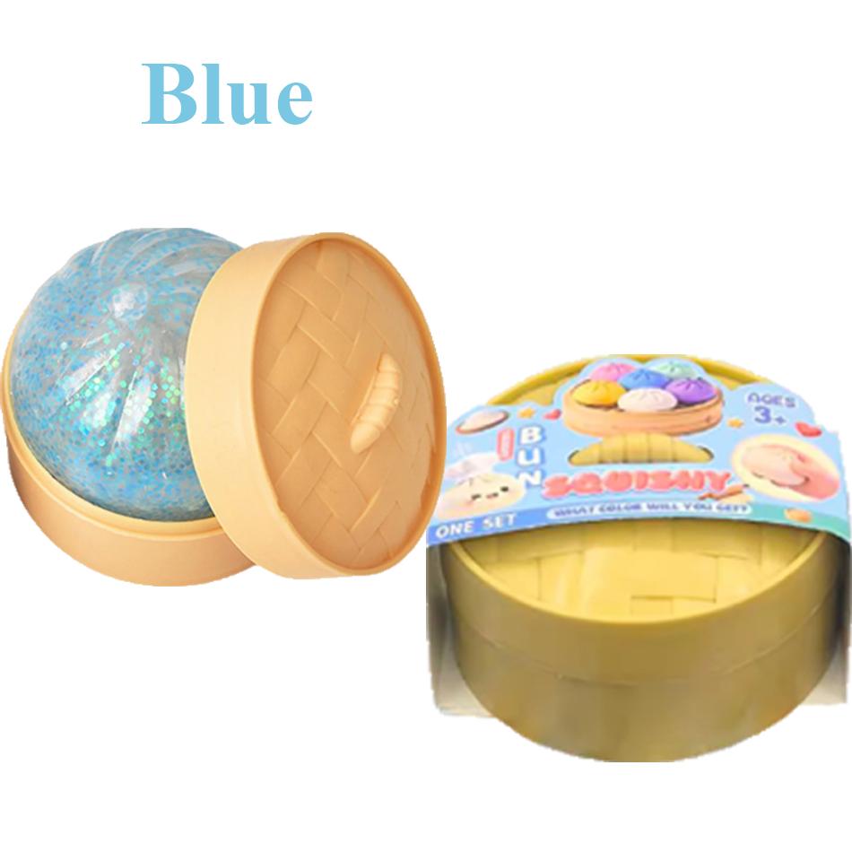 Knödel Squishy Stressbälle Spielzeug Angstlinderung Teigbrötchen Knetball Sensorisches Spielzeug für Kinder Erwachsene juguetes