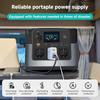 1200W Portable Power Station Solar Generator 1008Wh Lifepo4 Battery Home Backup Outdoor Camping Mobile Power EU Local Shipping