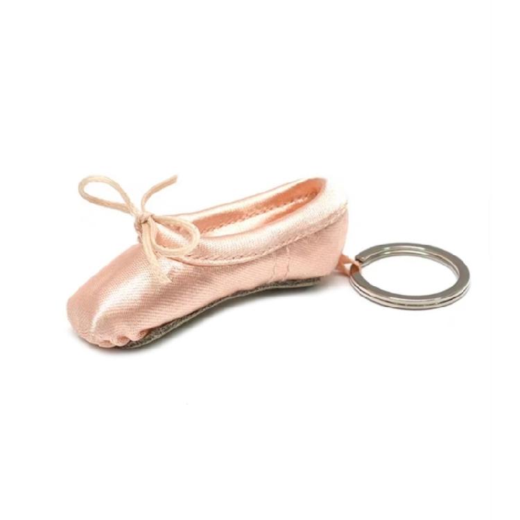 Handgefertigter Ballettschuh Schlüsselanhänger Mehrfarbige Spitzenschuh Schlüsselanhänger Auto Tasche Dekoration