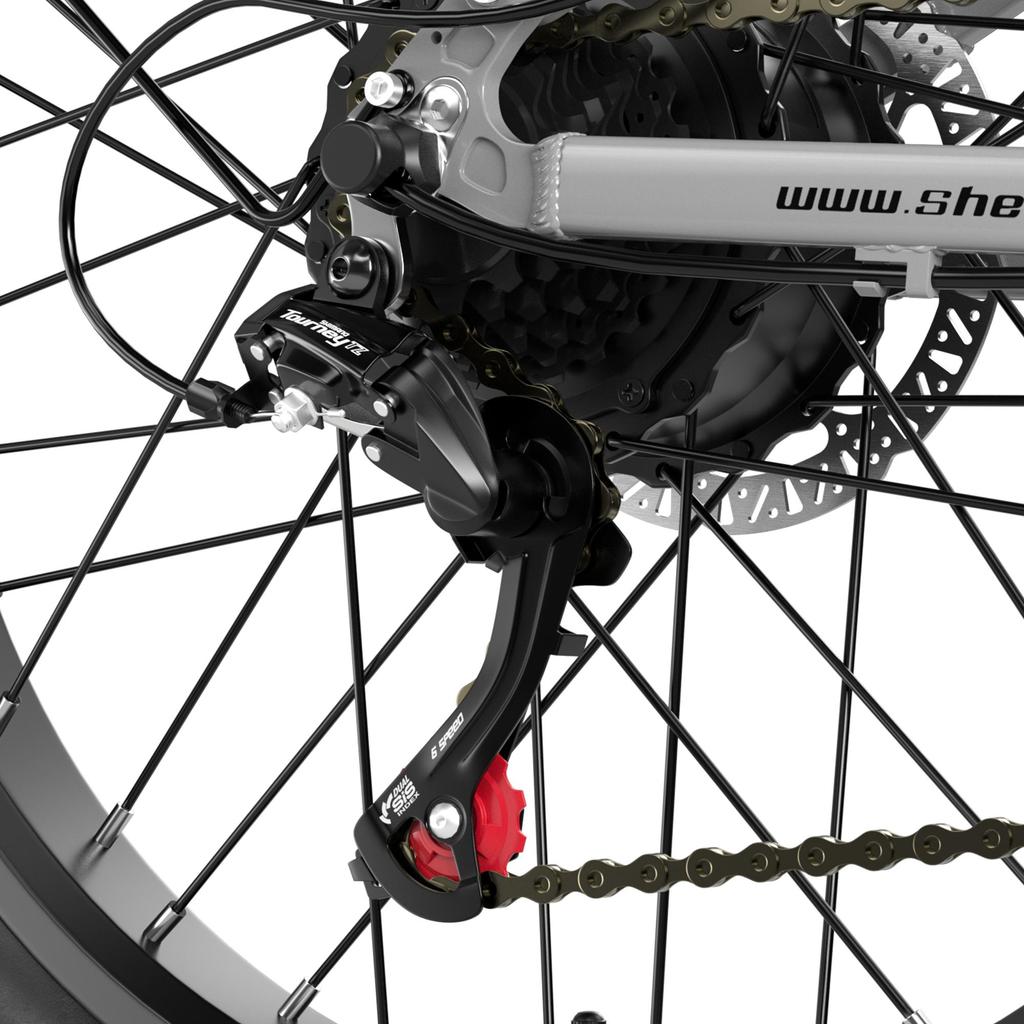 Shengmilo S600 All Terrain Dospělé E-kolo 2000W Duální Motor 48V17.5AH Elektrické Kolo Baterie 26 Palcové Široké Pneumatiky Elektrické Horské Kolo