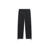 Li Ning Skateboard Series Solid Color Mid Waist Straight Casual Pants Men Bottoms Black AKXU019-1