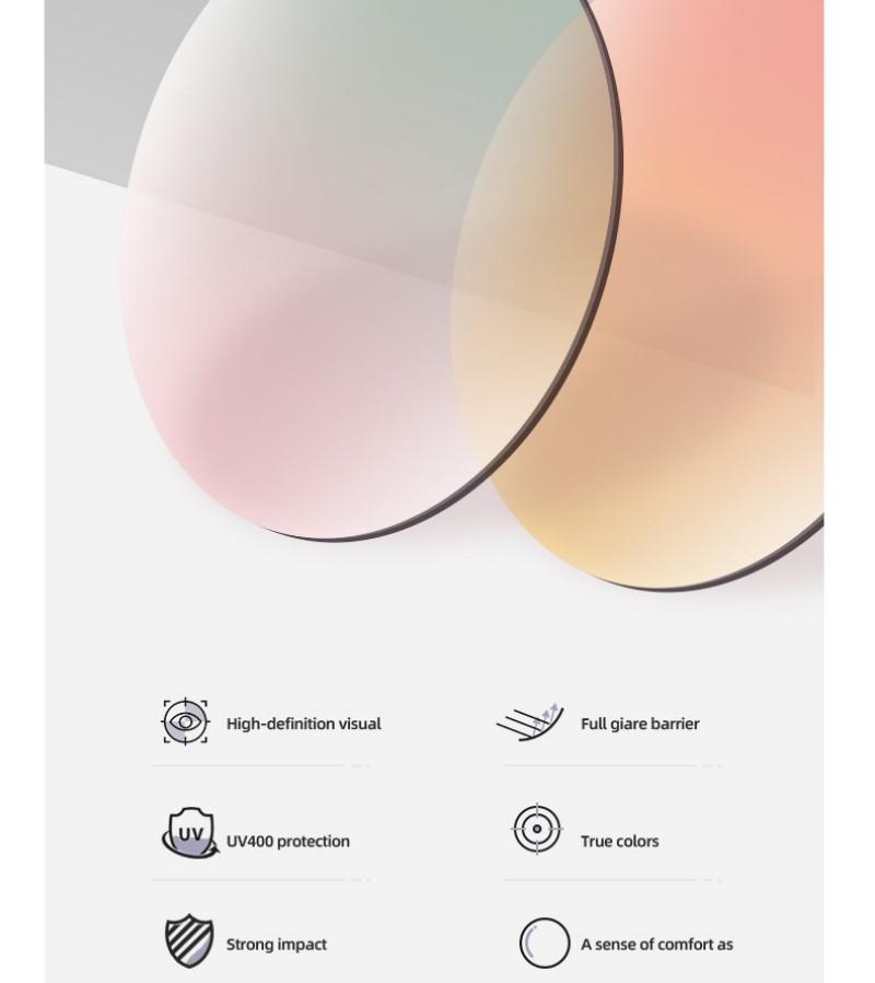 Quadratische Sonnenbrille Klassische Farbverlauf-Gläser Mode-Sonnenbrille Ästhetisch Retro Metallrahmen Sonnenbrille Für Reisen Mode