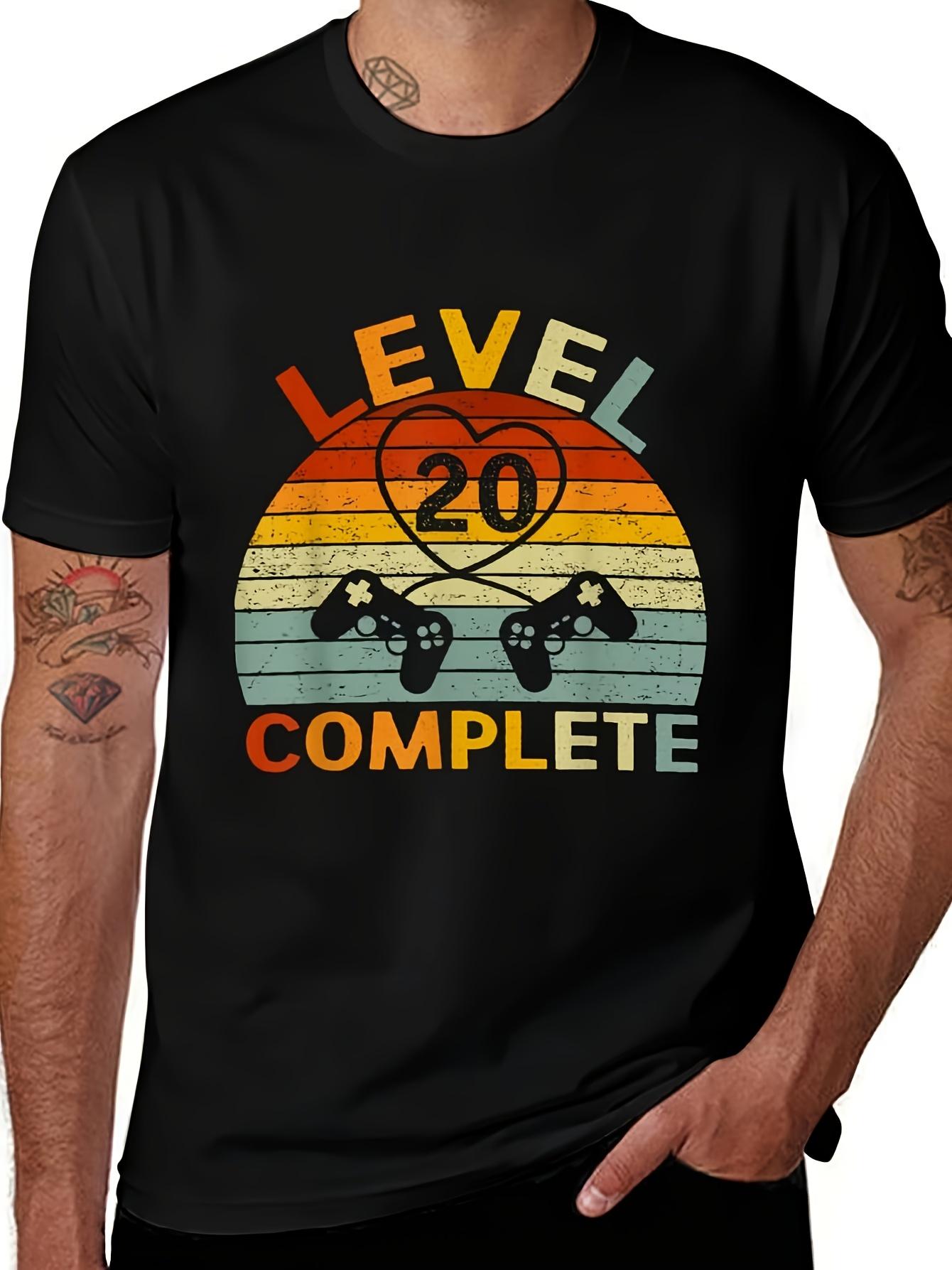 

T-Shirt y2k Level Complete Gamers Couple Black S
