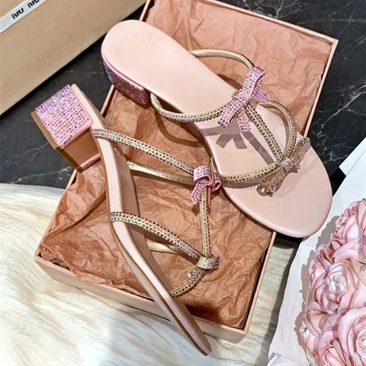 Модные роскошные блестящие босоножки со стразами для женщин — фото 4