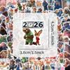 103pcs Cute Disney Zootopia Cartoon Stickers DIY Diary Laptop Phone Luggage Skateboard Graffiti Decals Roll Sticker Gift Toys