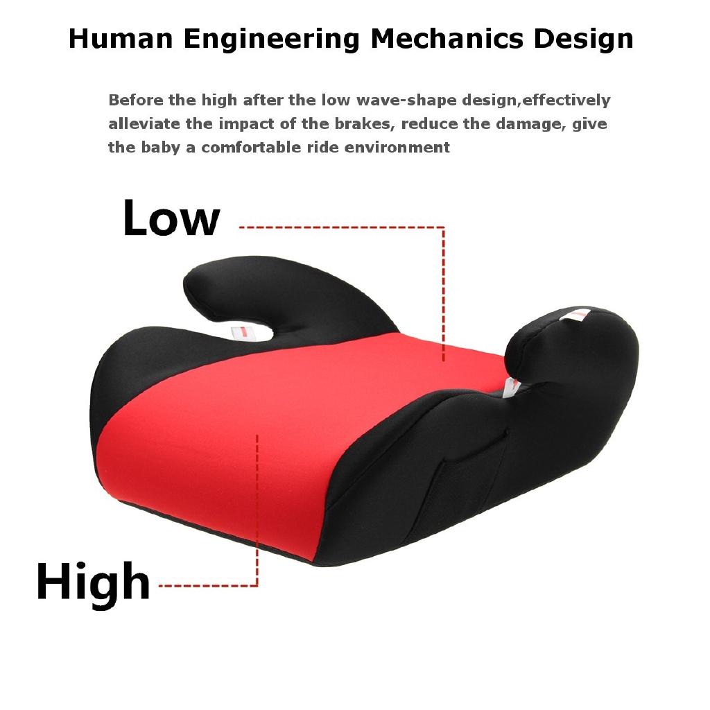 ECE Certification Car Booster Seat Safe Sturdy Kids Children Baby Increased Seat Pad Fits 6-12 Years Old Multi-color