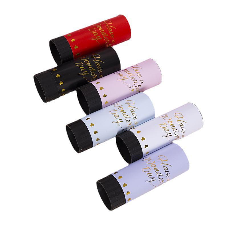 Colorful Macaron Flower Fountain Handheld Firecracker for Birthdays & Weddings