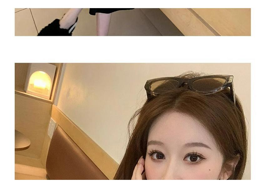2026 Spring/Summer Color Block Knit Maternity Sundress - High-End Slimming Versatile Long Dress for Moms