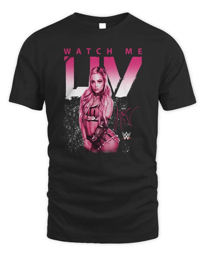 2024 Summer Men's 2D Printed Renowned Wrestler Liv Morgan T-shirt Children's Street Sports Large Size Top