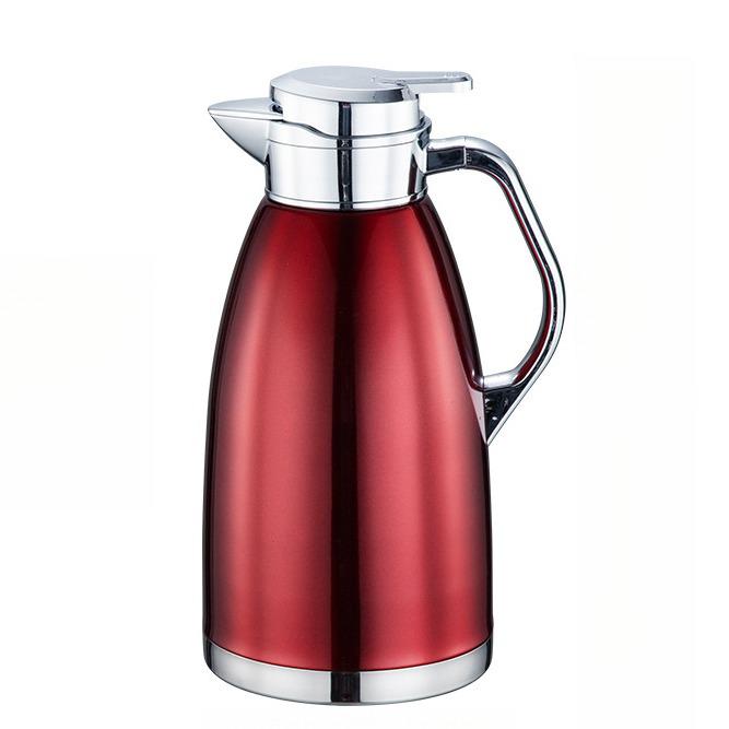 Stainless Steel Double-Layer Insulated Coffee Pot - Home & Hotel Gift