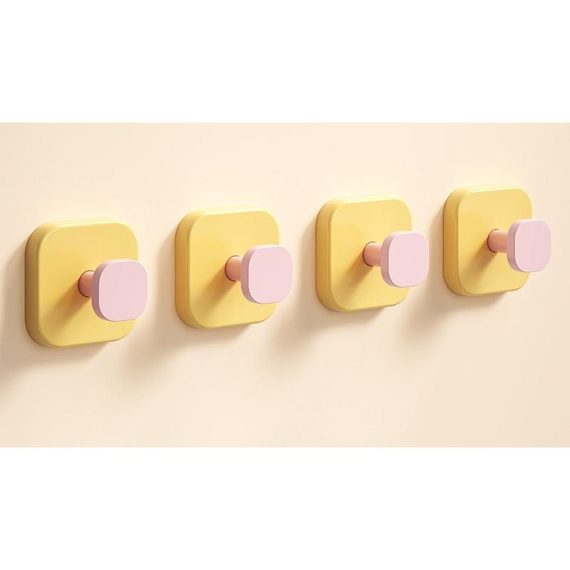 1/4PCS Punch-free Seamless Clothes Towel Suction Cup Hook
