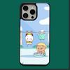 Cute BuBu D-DuDu Phone Case For iPhone 16,15,14,13,12,11,Plus,Pro,Max,Mini Soft Magesafe Magnetic Wireless Charge