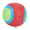 Pet Dogs Rubber Elastic Ball Chew Teeth Grinding Safe Training Interactive  Chew Pet Rubber Ball For Dog Teeth Cleaning