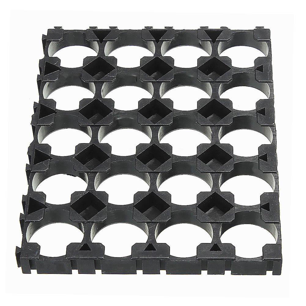 10/20/30/40/50 Pcs 18650 Lithium Battery Bracket Electric Vehicle Fixed Combination Spliceable Battery Cell Connection Bracket