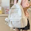 Schoolbag Japanese Ins New Fresh and Sweet Star Schoolbag Large Capacity Lightweight Backpack Junior High School Student Backpack